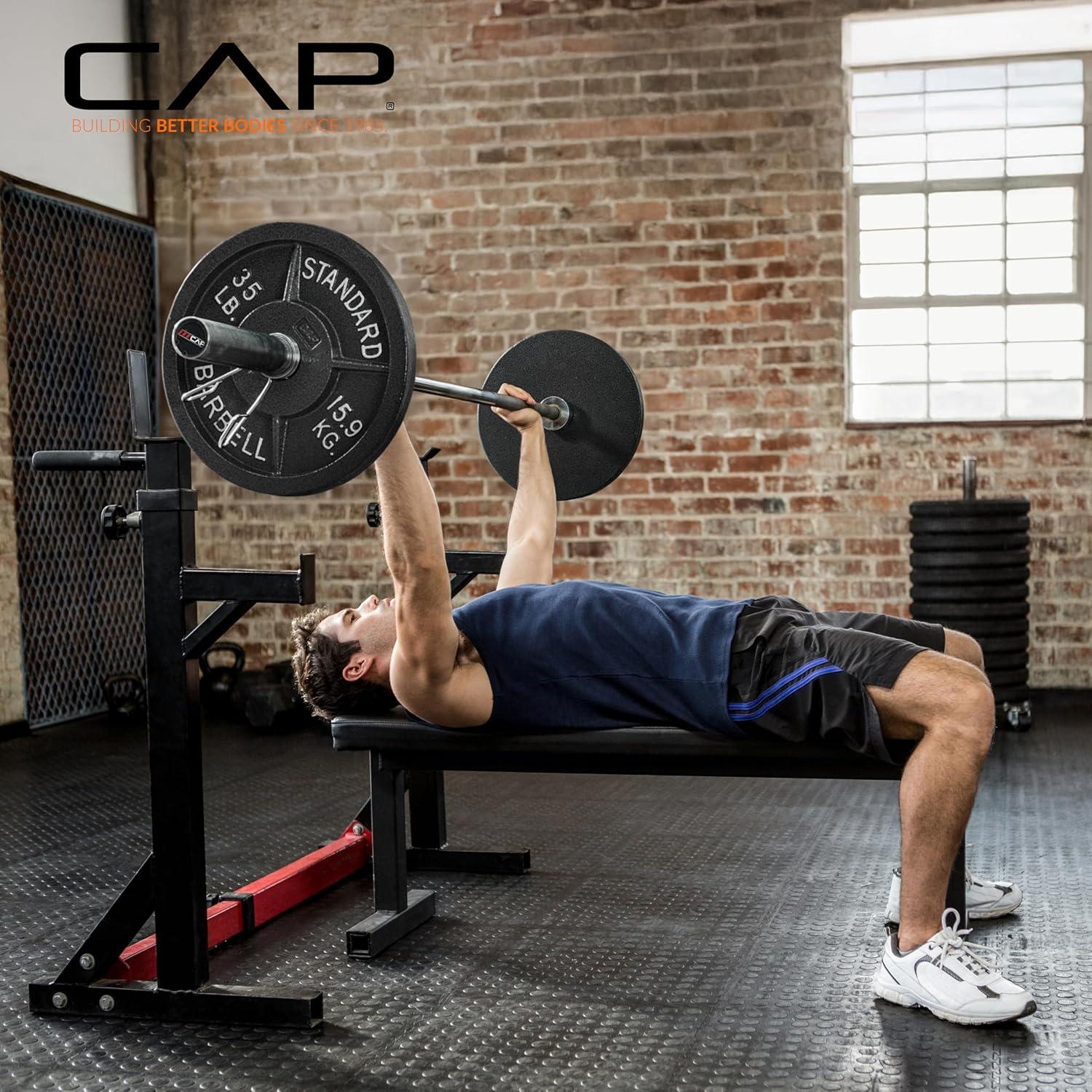 image:imageCAP Barbell 2Inch Olympic Weight Plate Multiple OptionsClassic Black