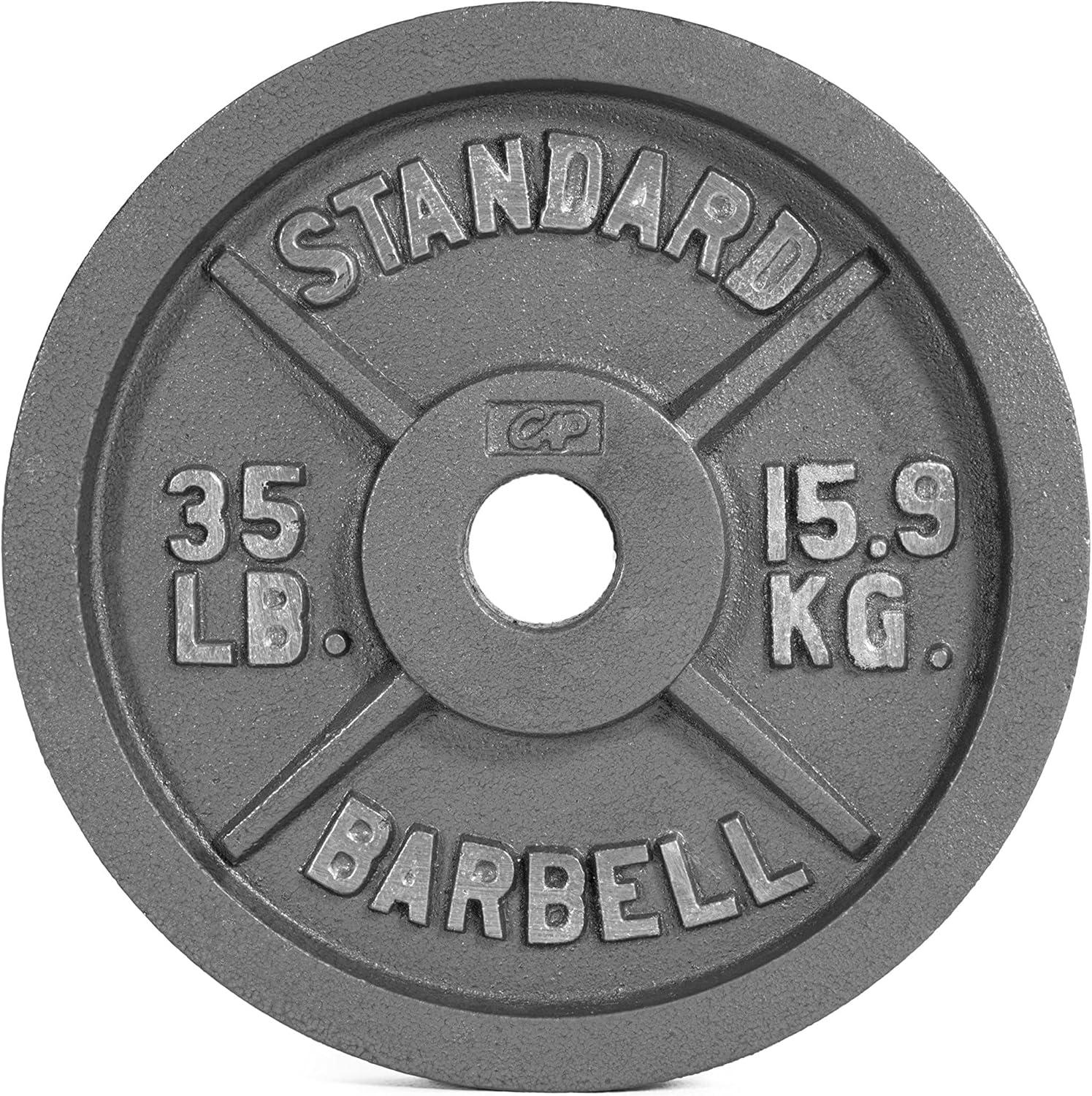 image:imageCAP Barbell 2Inch Olympic Weight Plate Multiple OptionsClassic Grey