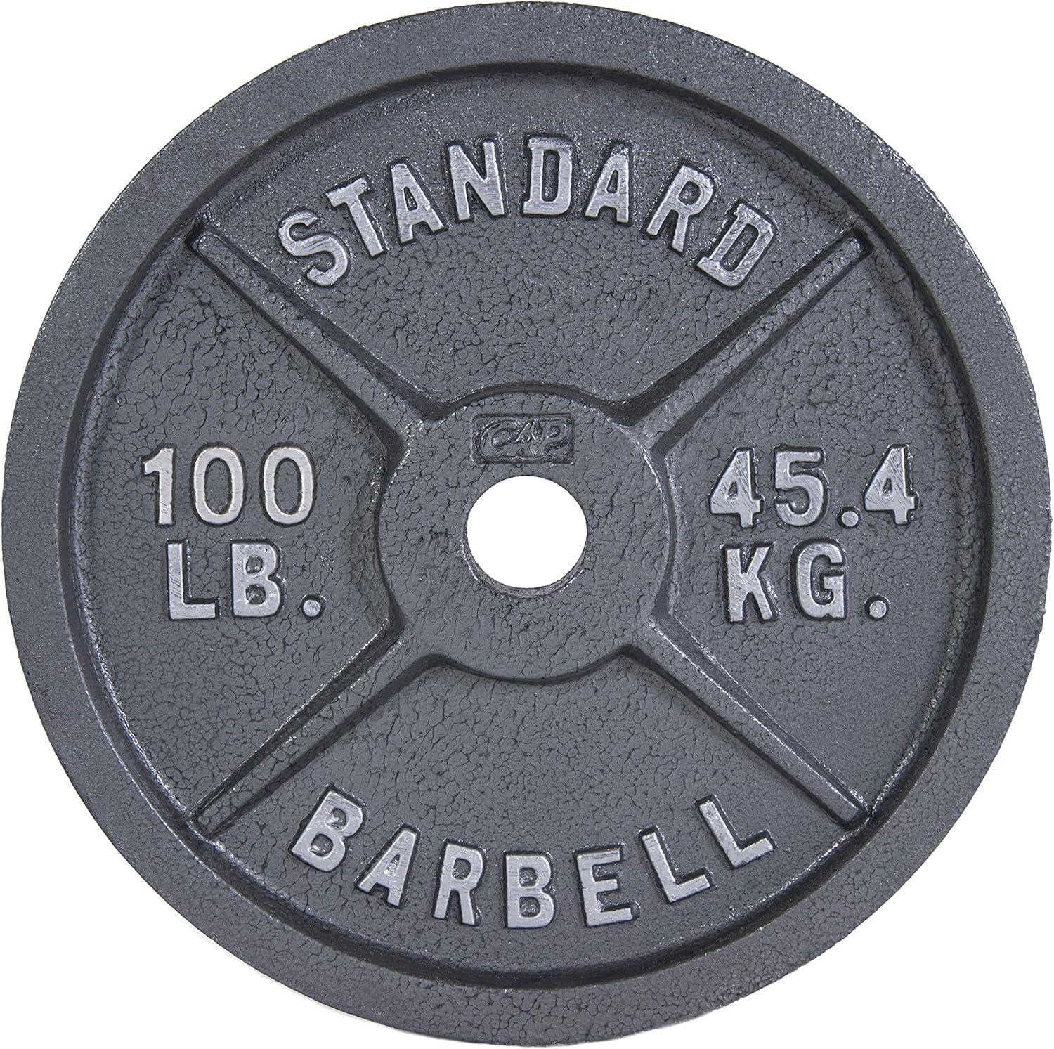 image:imageCAP Barbell 2Inch Olympic Weight Plate Multiple OptionsClassic Grey