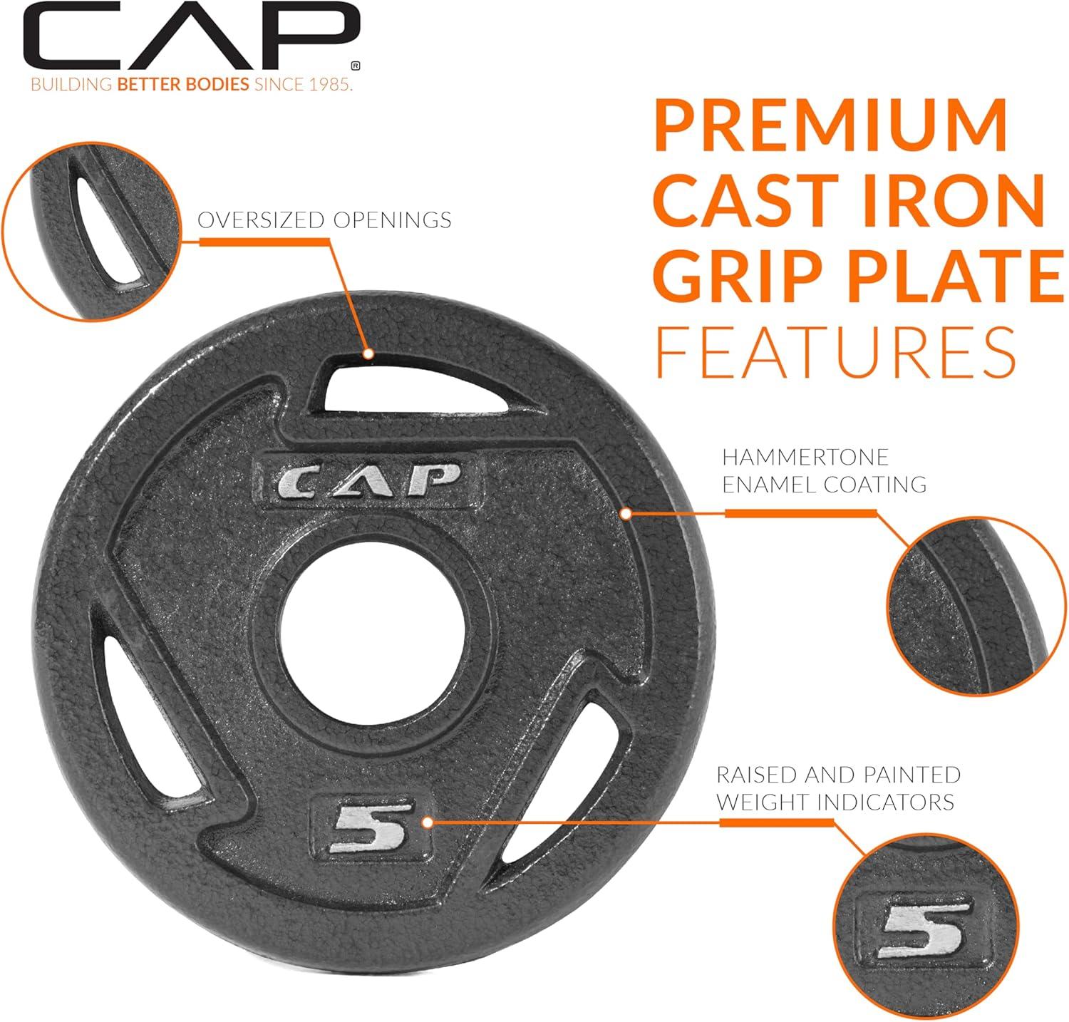 image:imageCAP Barbell 2Inch Olympic Weight Plate Multiple OptionsElite