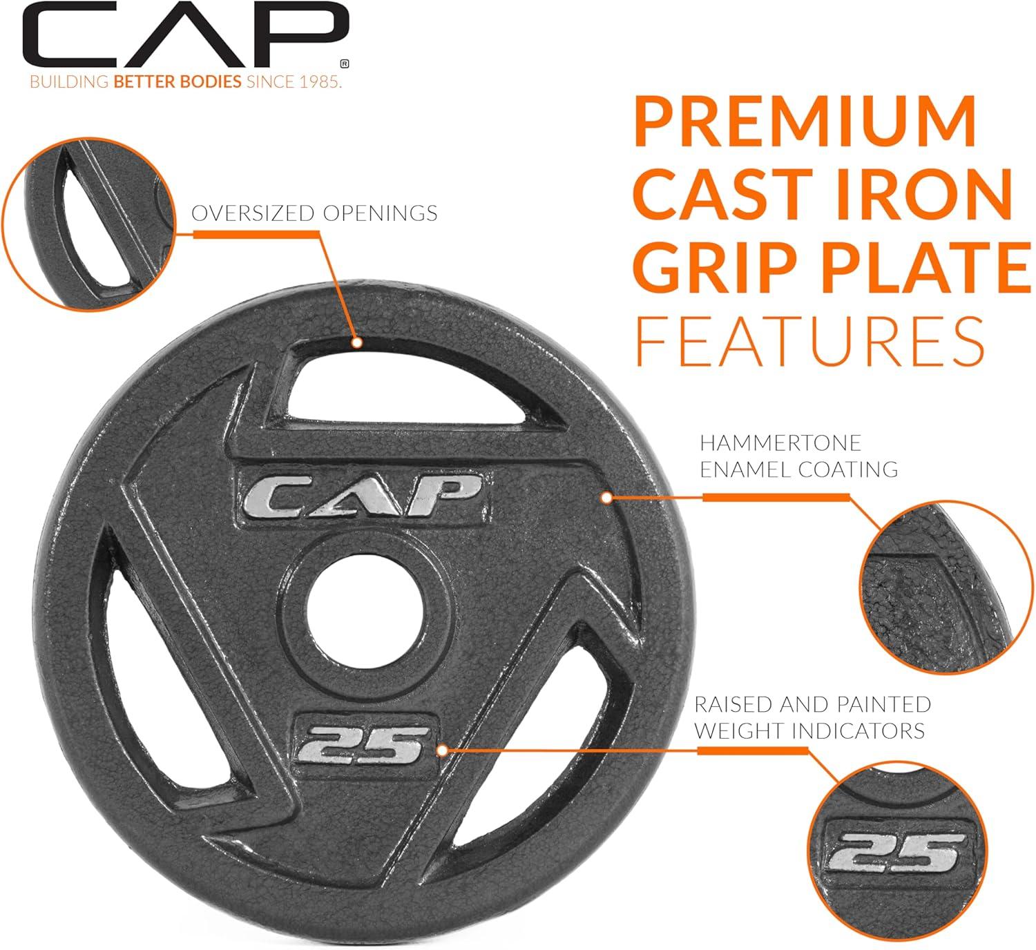 image:imageCAP Barbell 2Inch Olympic Weight Plate Multiple OptionsElite