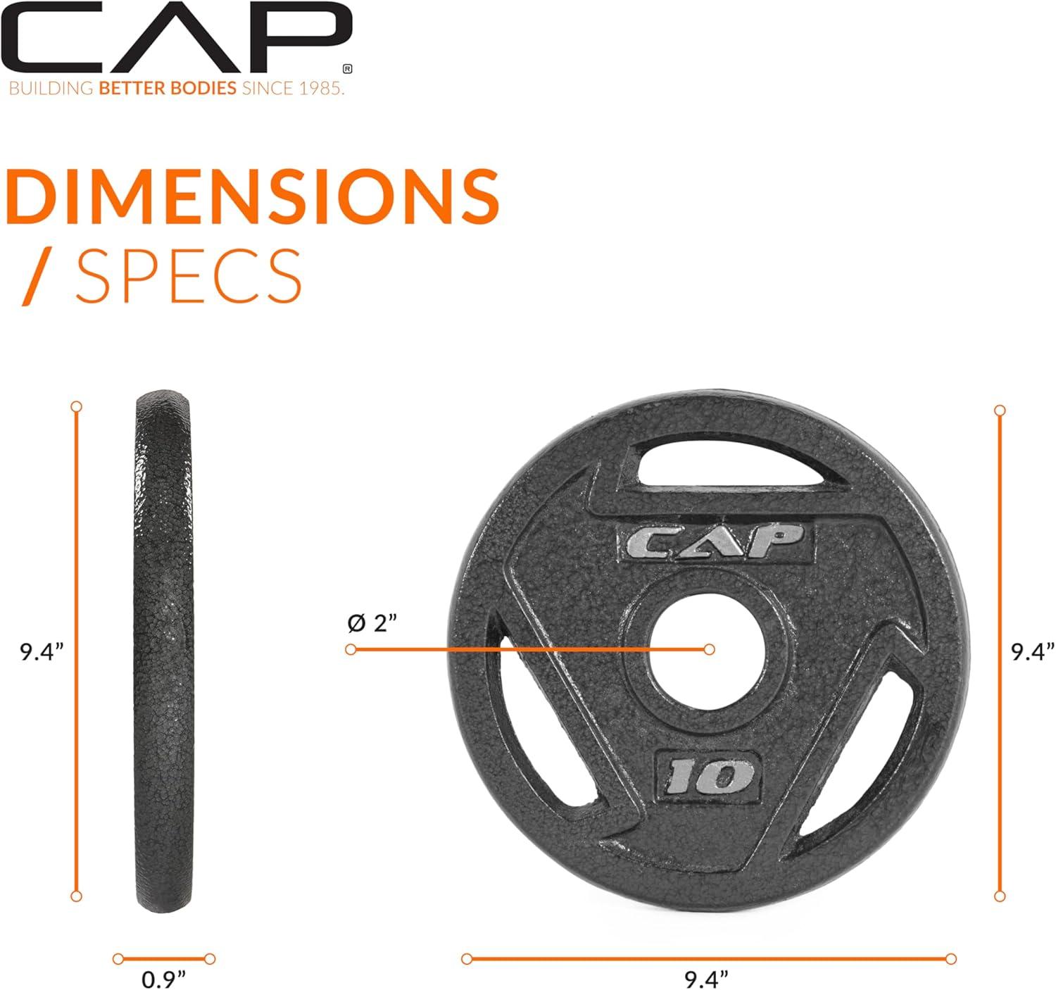 image:imageCAP Barbell 2Inch Olympic Weight Plate Multiple OptionsElite