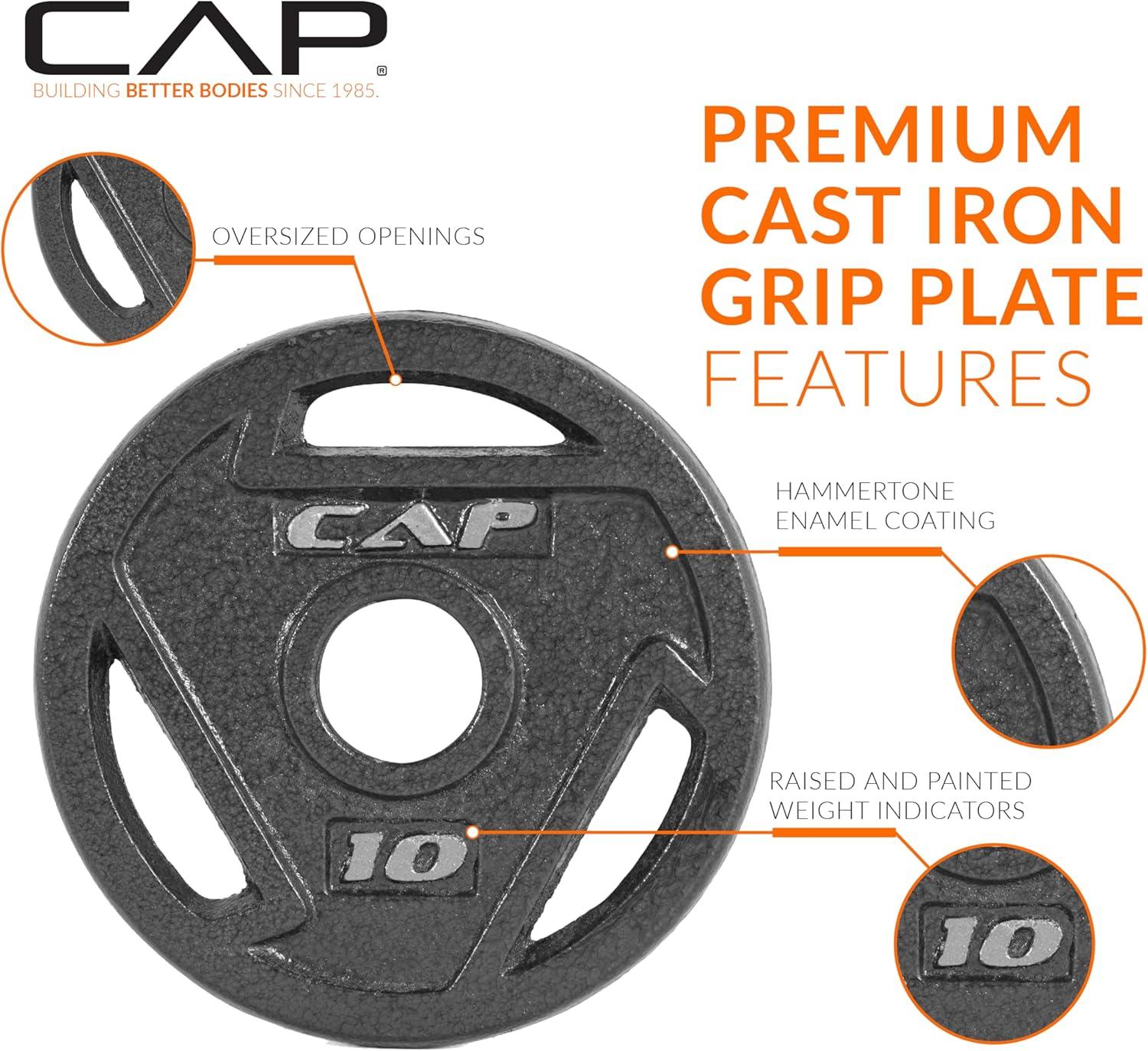 image:imageCAP Barbell 2Inch Olympic Weight Plate Multiple OptionsElite