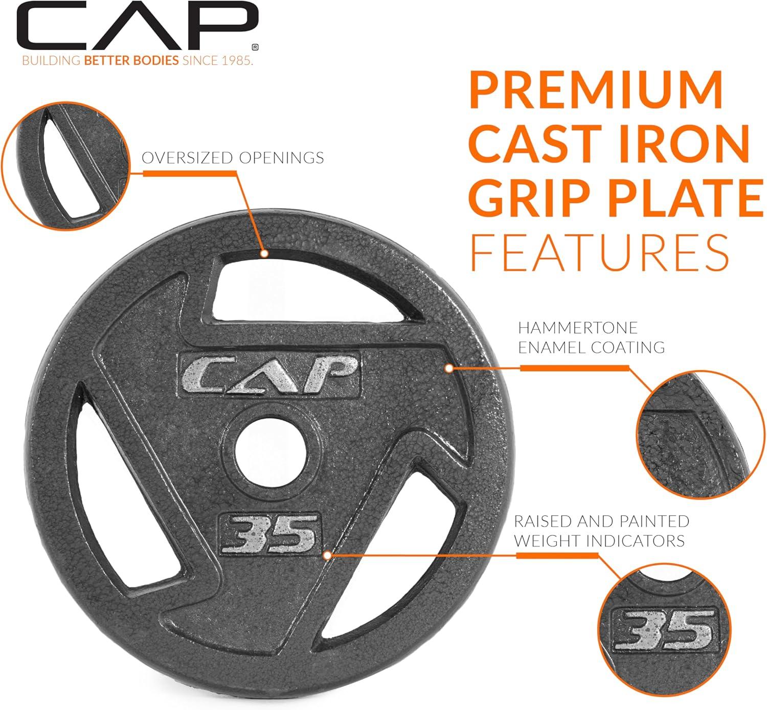 image:imageCAP Barbell 2Inch Olympic Weight Plate Multiple OptionsElite
