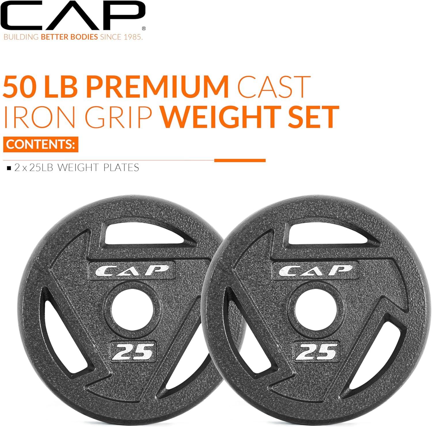 image:imageCAP Barbell 2Inch Olympic Weight Plate Multiple OptionsElite