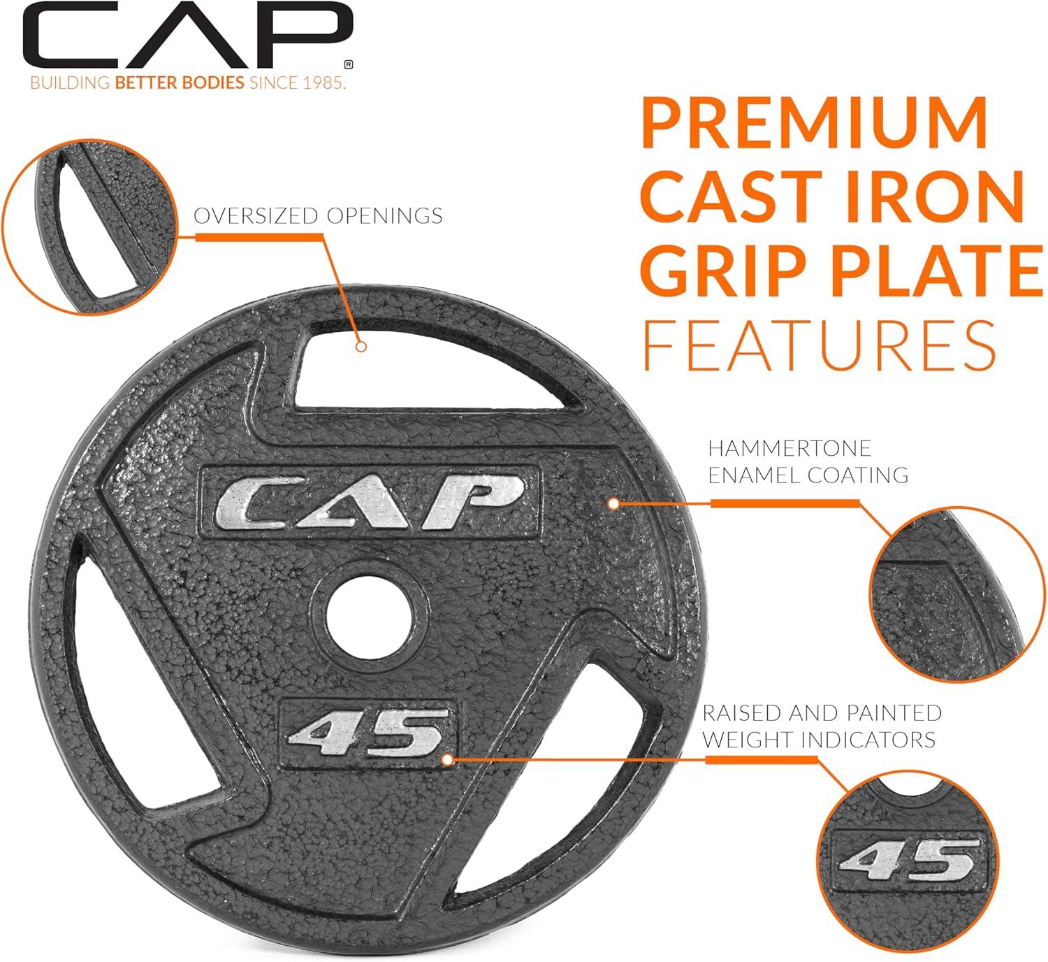 image:imageCAP Barbell 2Inch Olympic Weight Plate Multiple OptionsElite