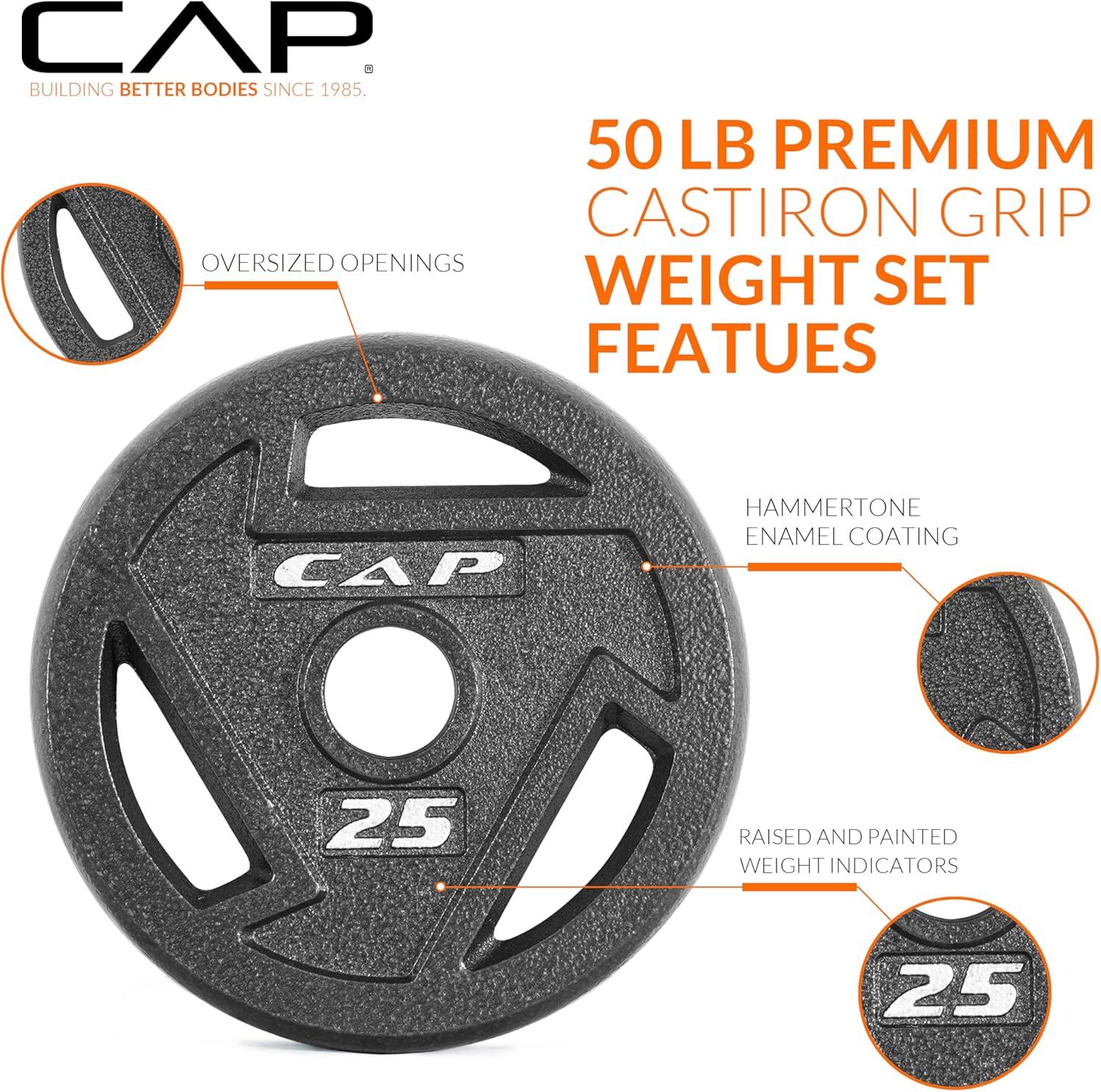image:imageCAP Barbell 2Inch Olympic Weight Plate Multiple OptionsElite