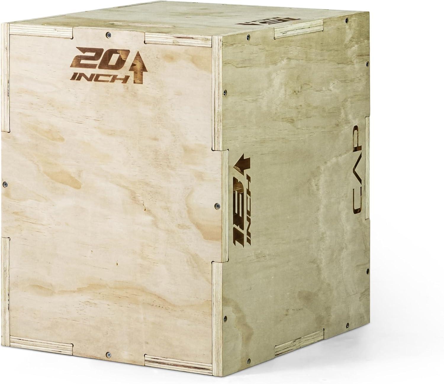 image:imageCAP Barbell 3in1 Plyometric Box Multiple Styles and SizesWOOD