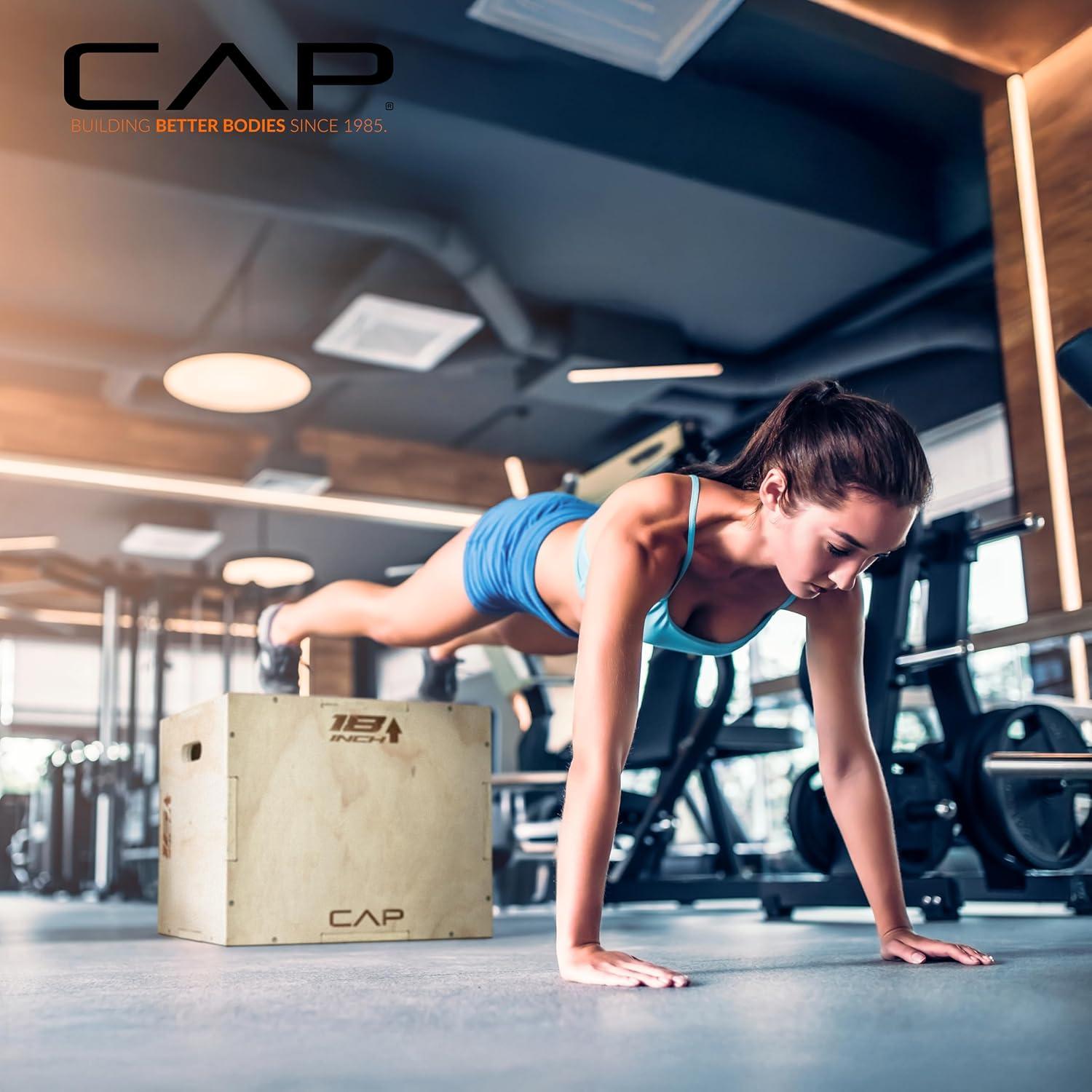 image:imageCAP Barbell 3in1 Plyometric Box Multiple Styles and SizesWOOD