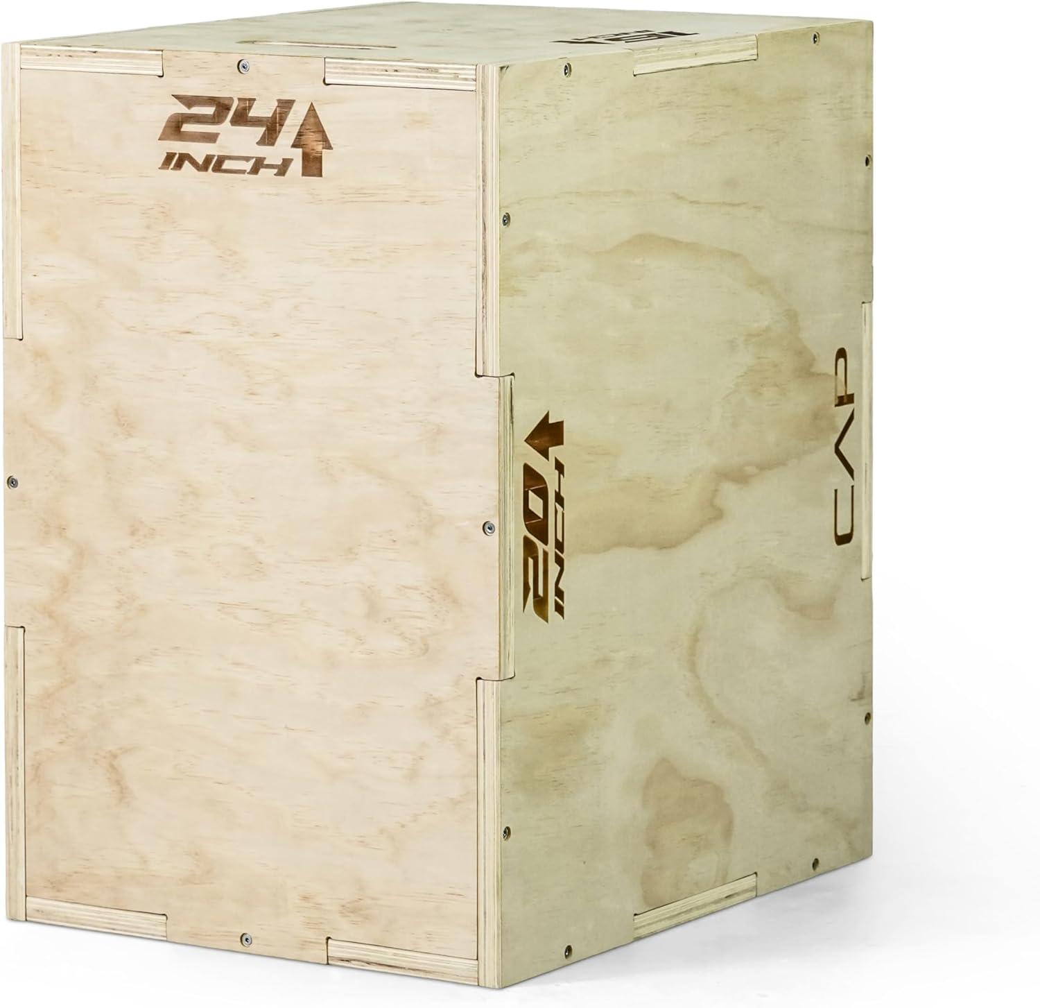 image:imageCAP Barbell 3in1 Plyometric Box Multiple Styles and SizesWOOD