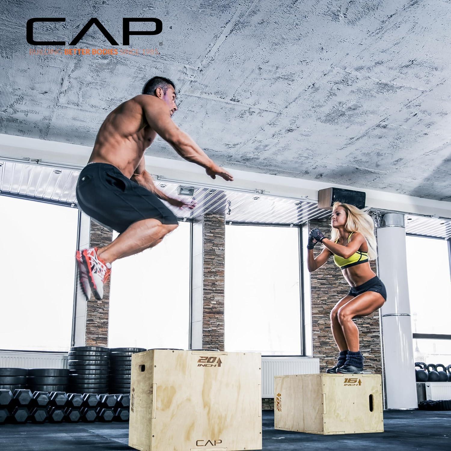 image:imageCAP Barbell 3in1 Plyometric Box Multiple Styles and SizesWOOD
