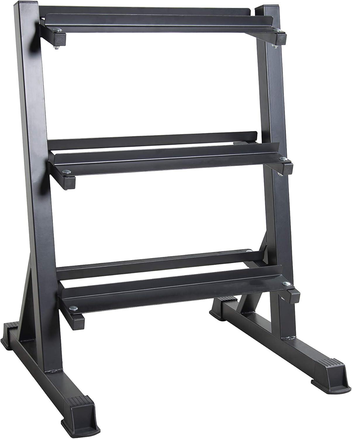 image:imageCAP Barbell Dumbbell Set with Rack Multiple Options 280 lb 550 lb amp 1200 lb280 lb Set