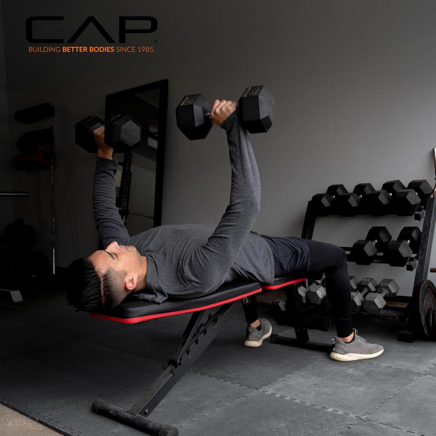 image:imageCAP Barbell Interlocking EVA Foam Exercise Puzzle Mat Home Gym Flooring Multiple OptionsPebble Black