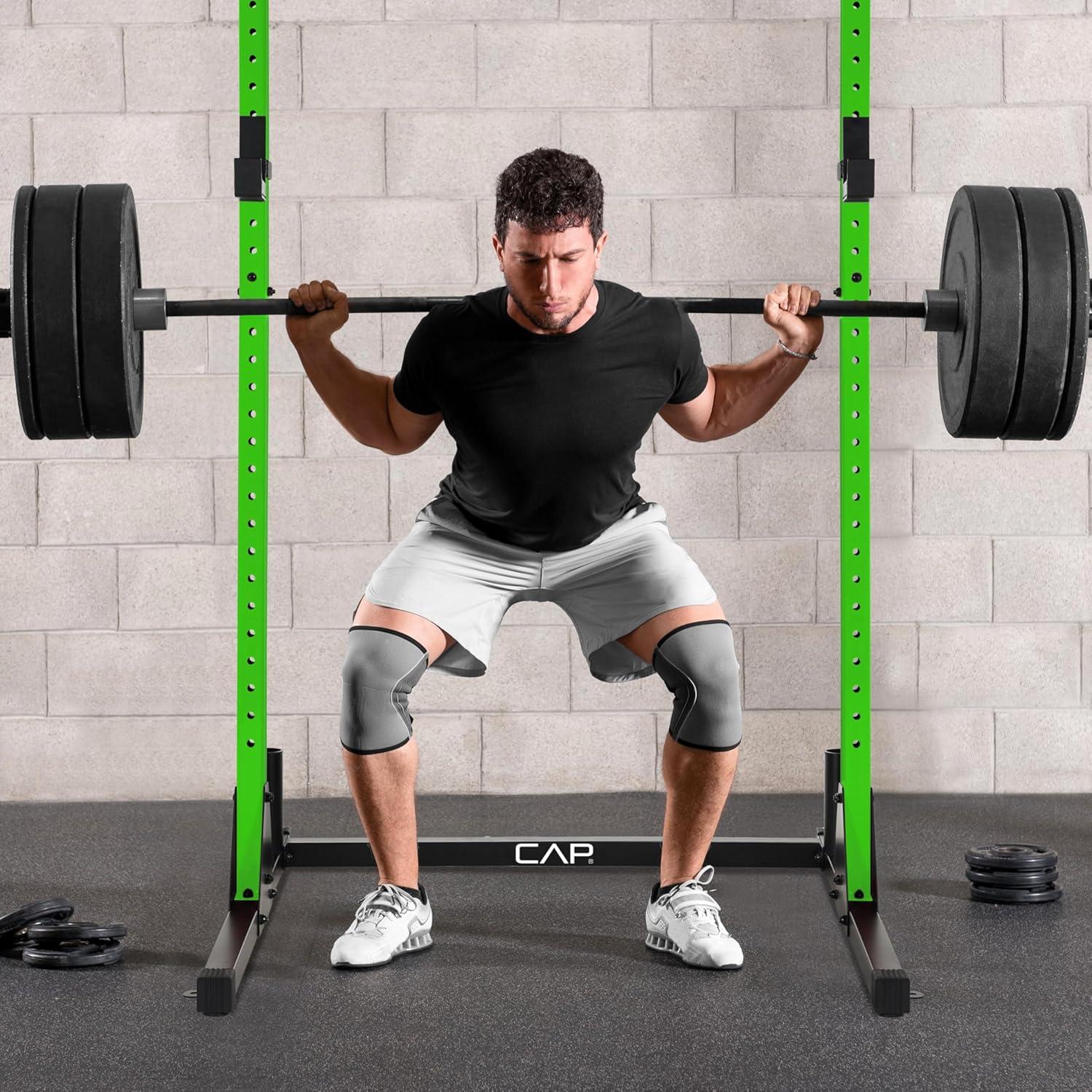 image:imageCAP Barbell Power Racks and AttachmentsFM905Q Green
