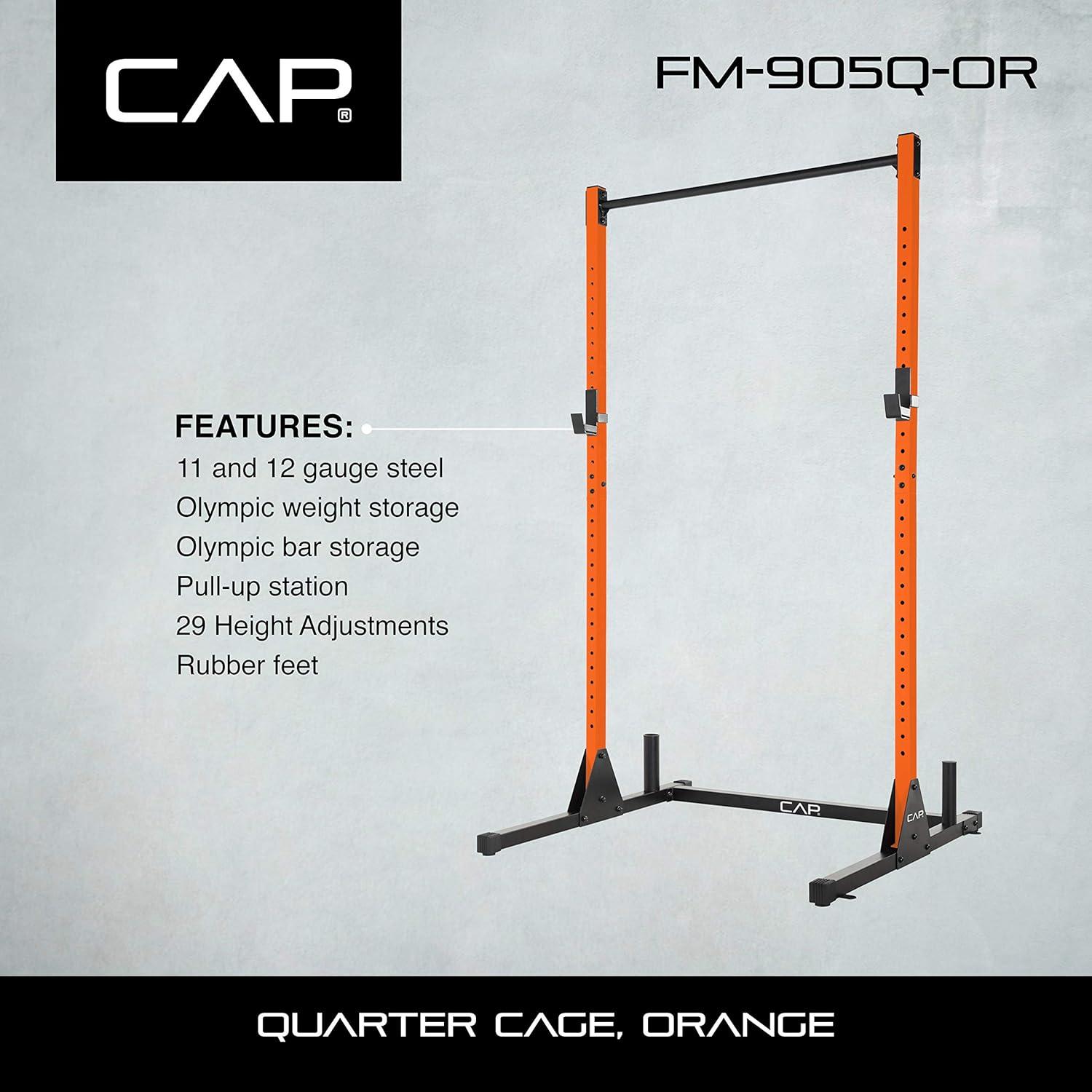 image:imageCAP Barbell Power Racks and AttachmentsFM905Q Orange