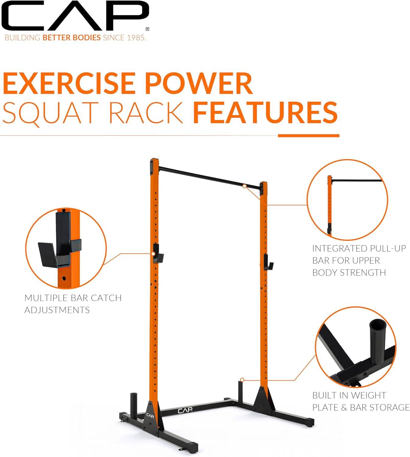 image:imageCAP Barbell Power Racks and AttachmentsFM905Q Orange