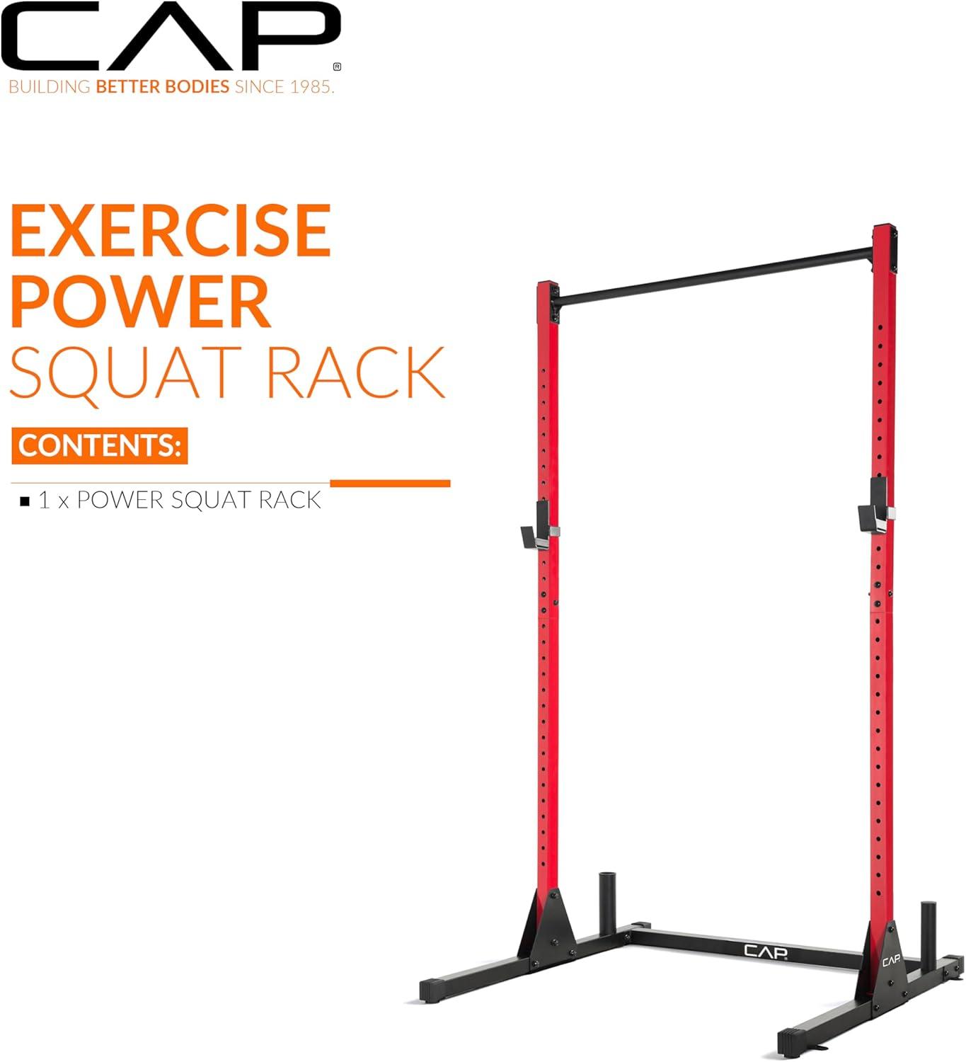 image:imageCAP Barbell Power Racks and AttachmentsFM905Q Red