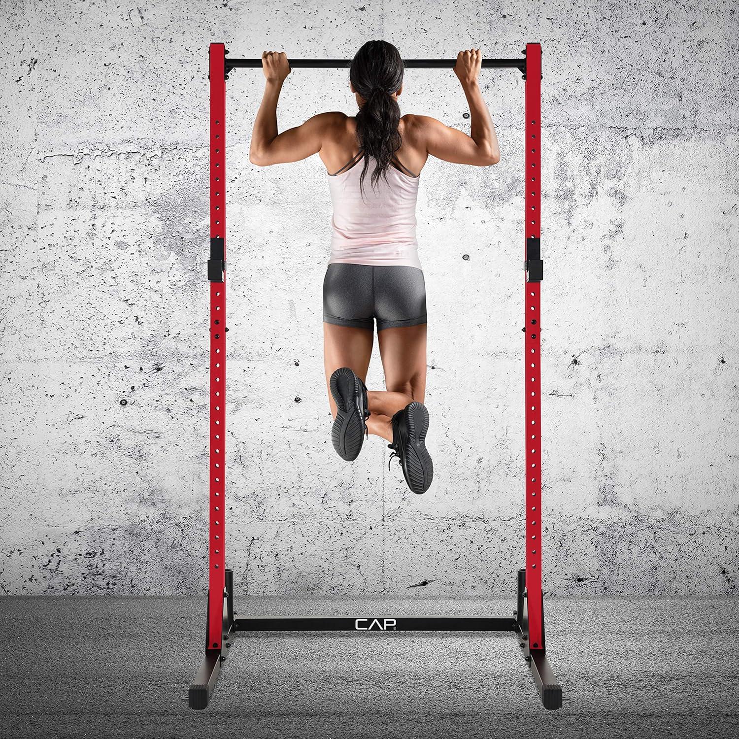 image:imageCAP Barbell Power Racks and AttachmentsFM905Q Red