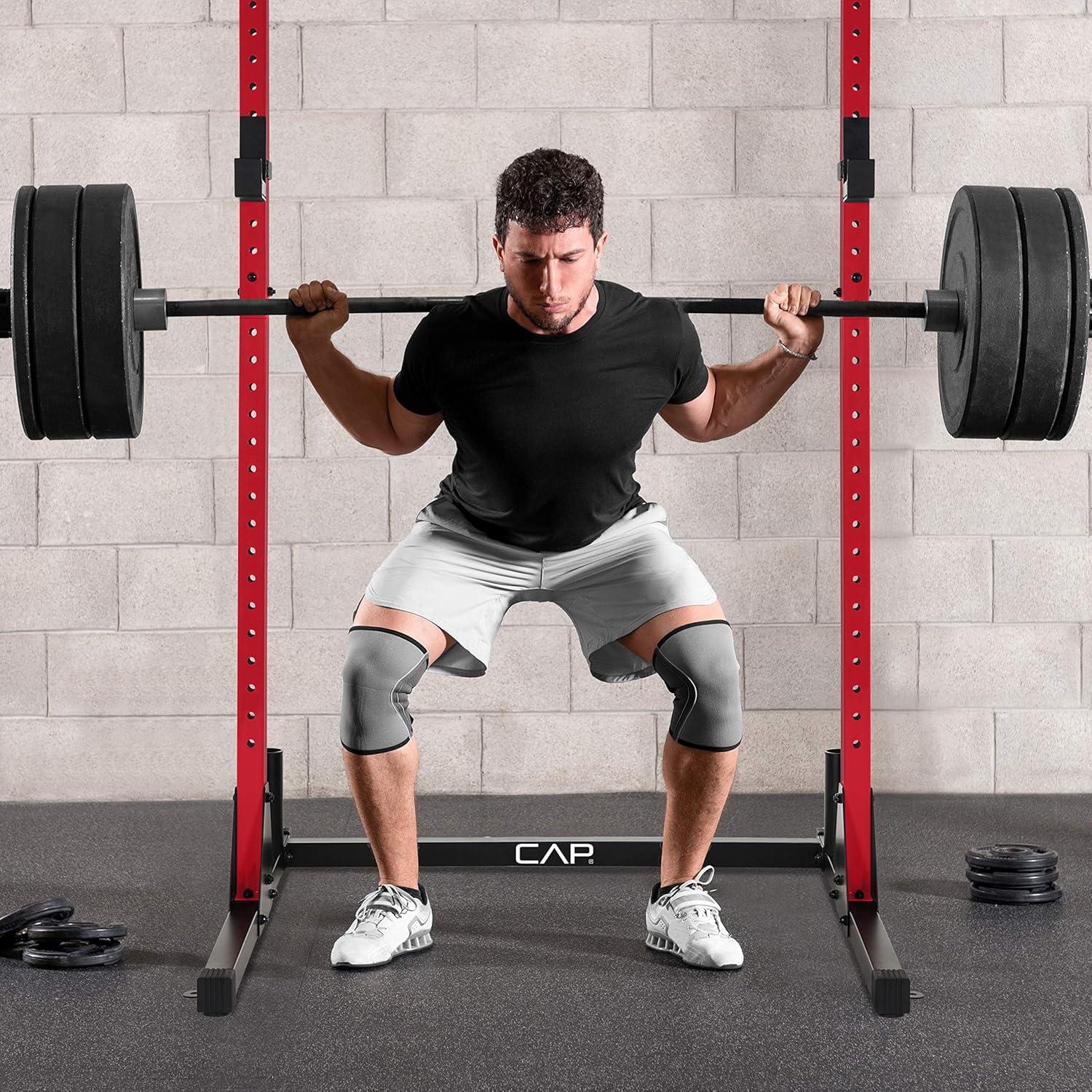image:imageCAP Barbell Power Racks and AttachmentsFM905Q Red