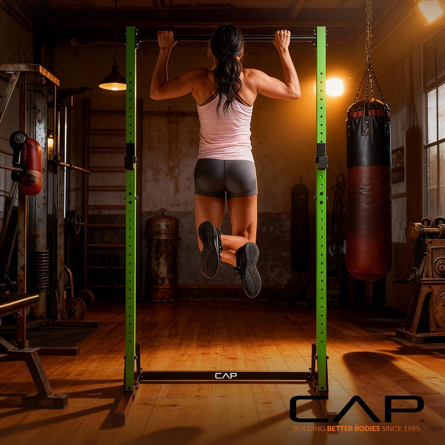 image:imageCAP Barbell Power Racks and AttachmentsFM905Q Red