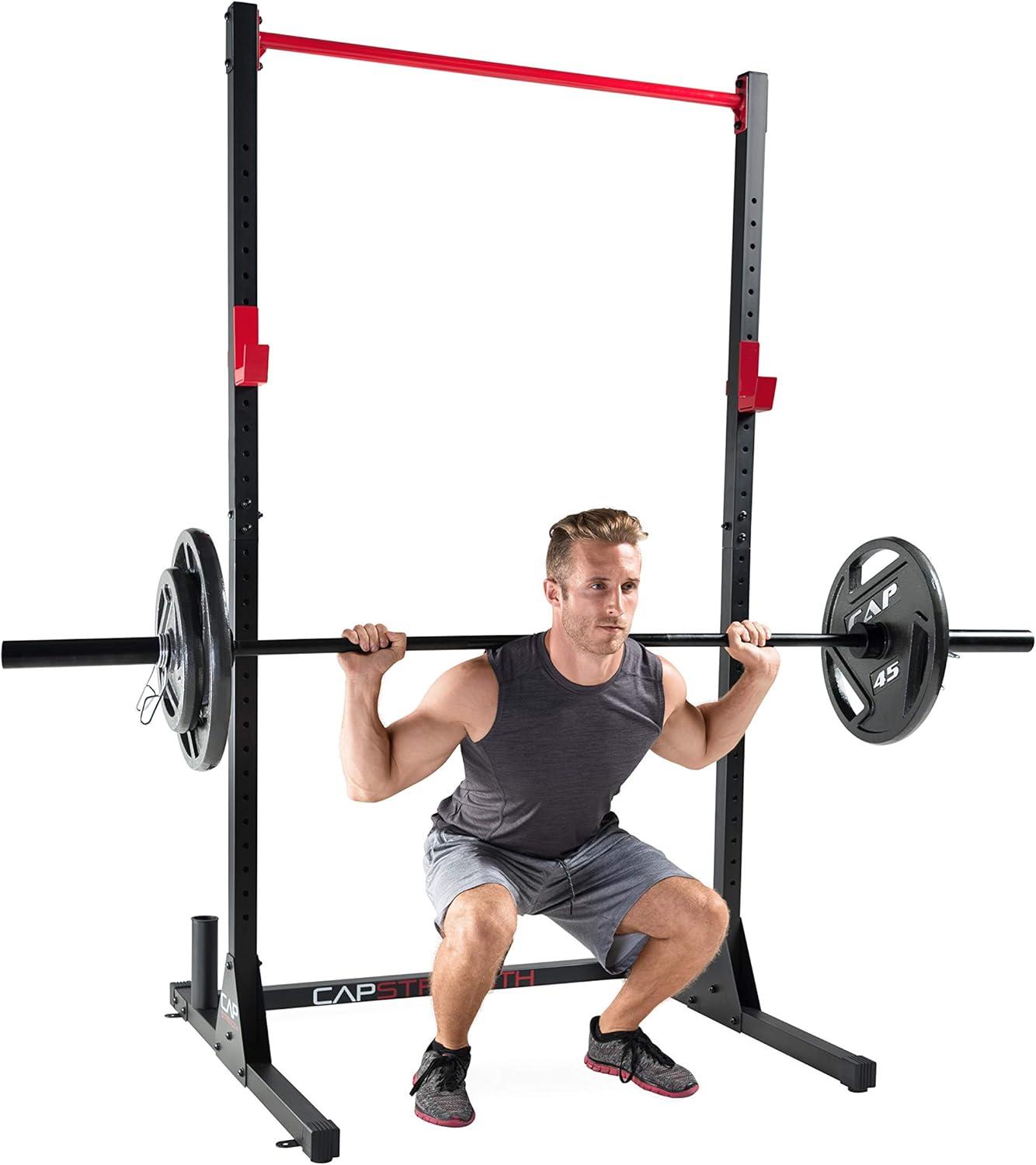 image:imageCAP Barbell Power Racks and AttachmentsPower Rack and Bench Combo