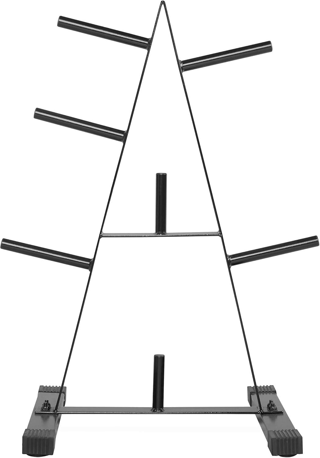 image:imageCAP Barbell Weight Plate Rack for 1Inch Weight PlatesBlack Standard Astyle 1 Plate Tree