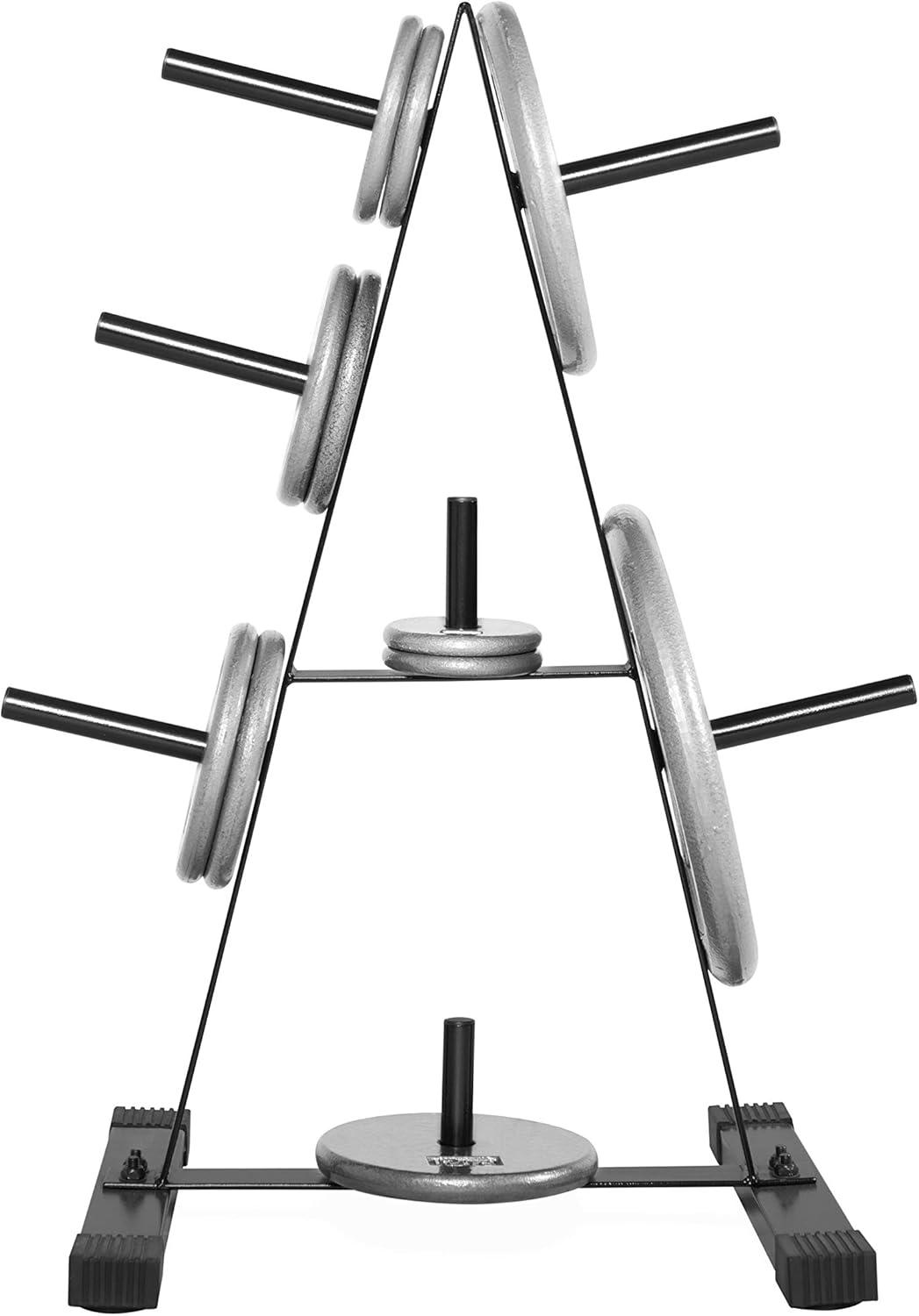 image:imageCAP Barbell Weight Plate Rack for 1Inch Weight PlatesBlack Standard Astyle 1 Plate Tree