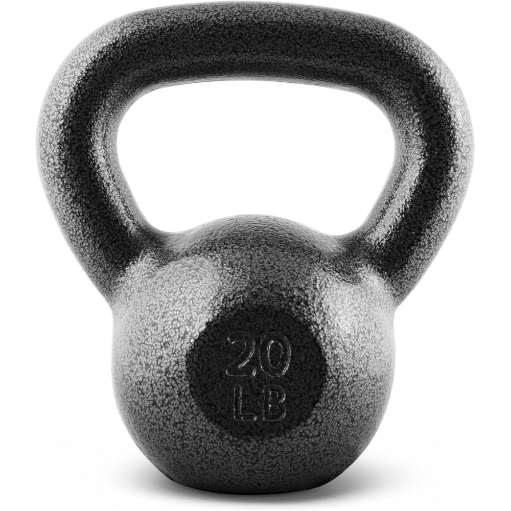 image:imageCAP Barbell Cast Iron Kettlebell Coated Options Singles and Sets Multiple Weight Choices20 pounds
