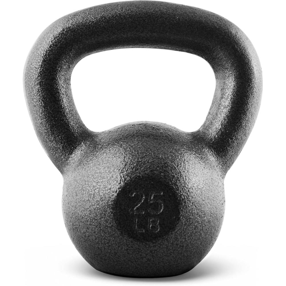 image:imageCAP Barbell Cast Iron Kettlebell Coated Options Singles and Sets Multiple Weight Choices25 pounds