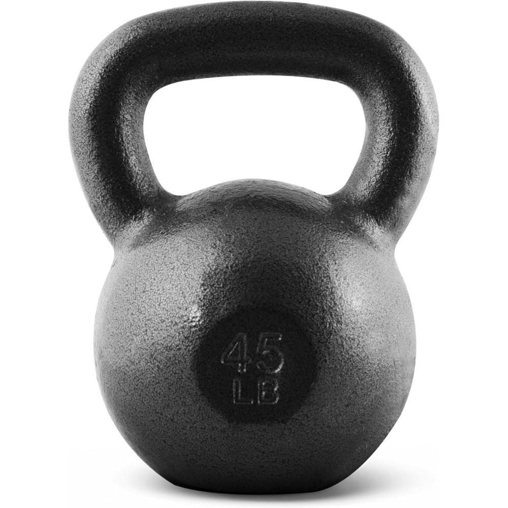 image:imageCAP Barbell Cast Iron Kettlebell Coated Options Singles and Sets Multiple Weight Choices45 pounds
