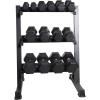 image:imageCAP Barbell Dumbbell Set with Rack  Multiple Options 280 lb 550 lb amp 1200 lb280 lb Set