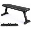 image:imageCAP Barbell Foldable Flat Weight Bench  Folding Workout Bench with Steel Frame Thick BoxStitched Padding amp 600 LB Capacity  Compact Home Gym Strength Training Bench