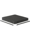 image:imageCAP Barbell Interlocking EVA Foam Carpet Puzzle Mat Floor Tiles  24 x 24 x 12  Multiple Color OptionsCarpet Top  Black