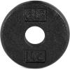 image:imageCAP Barbell Standard 1Inch Cast Iron Weight Plates  Singles amp Sets  12550 lbs  Multiple OptionsBlack
