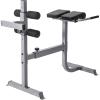 image:imageCap Strength Roman Chair  Adjustable Back Extension Bench for Core amp Glute Workouts HeavyDuty 300 LB Capacity  Black and Gray OptionsGray