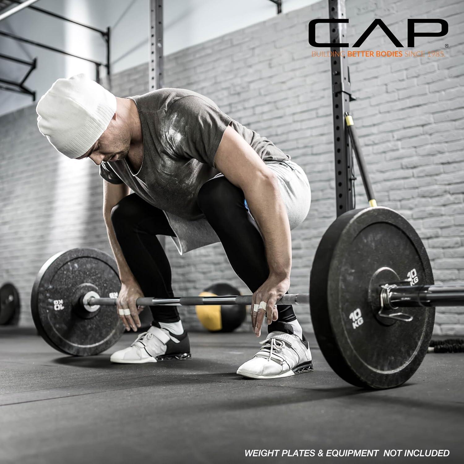 image:imageCAP Barbell 2Inch Olympic 7 ft Barbell Bars Multiple OptionsChrome