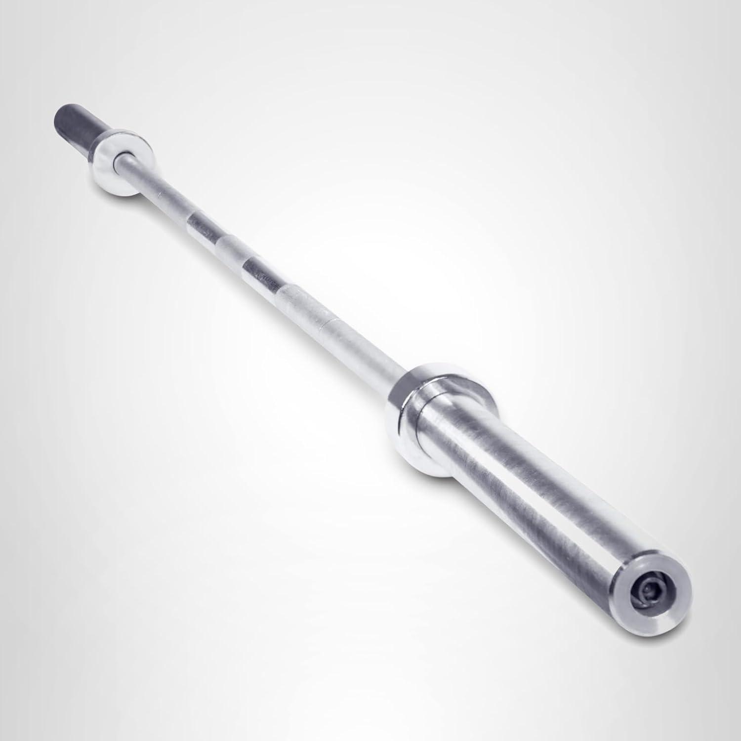 image:imageCAP Barbell 2Inch Olympic 7 ft Barbell Bars Multiple OptionsChrome