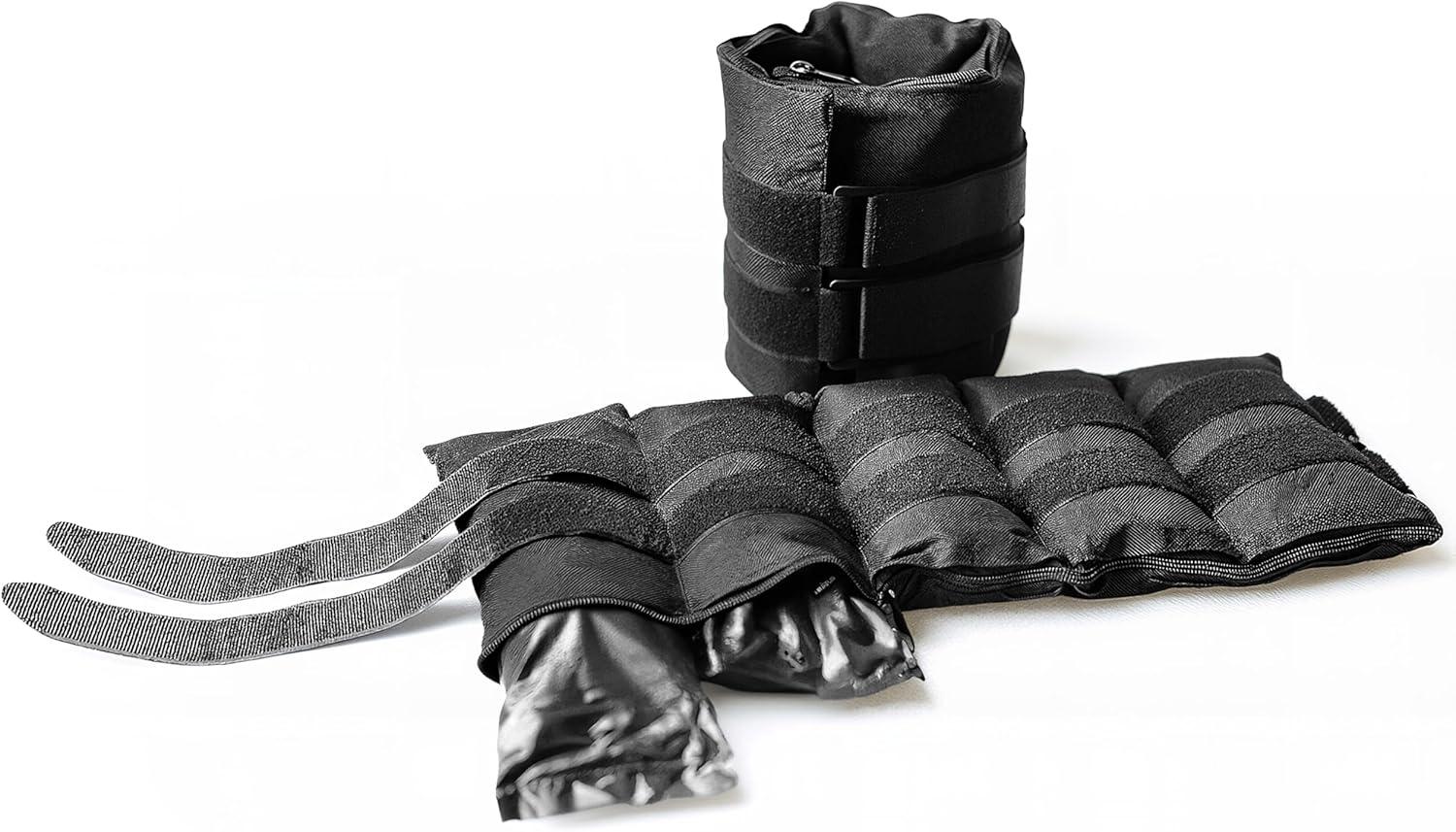 image:imageCAP Barbell Adjustable Ankle Weights 1020lb Pair Black20Pounds