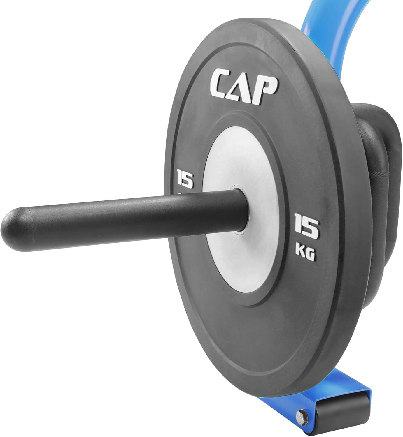 image:imageCAP Barbell Deluxe Open Trap Bar Hex amp Shrug Bar for Olympic amp Standard PlatesBlue