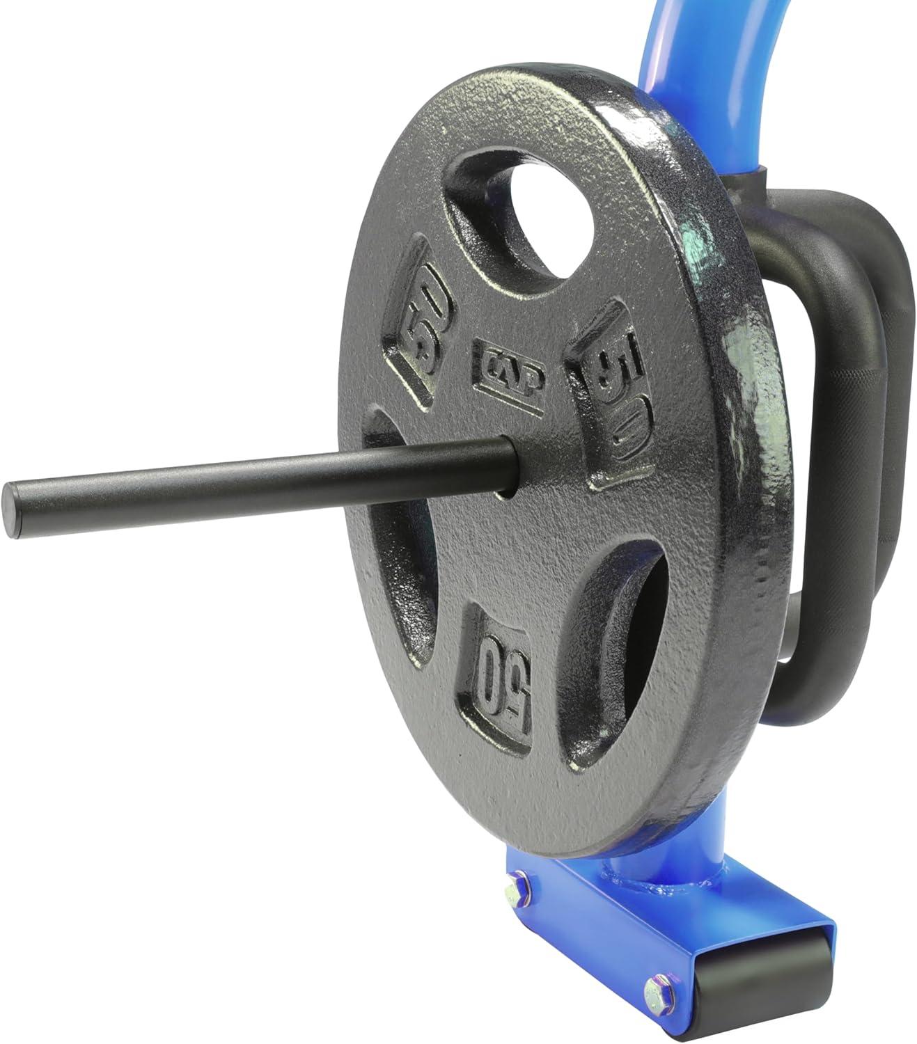 image:imageCAP Barbell Deluxe Open Trap Bar Hex amp Shrug Bar for Olympic amp Standard PlatesBlue