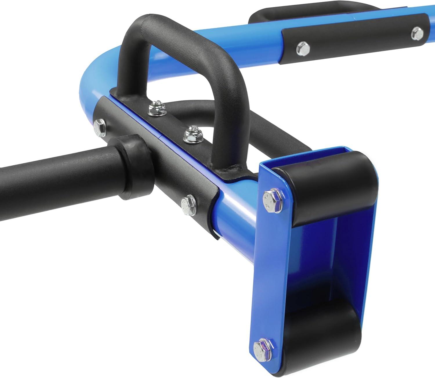 image:imageCAP Barbell Deluxe Open Trap Bar Hex amp Shrug Bar for Olympic amp Standard PlatesBlue