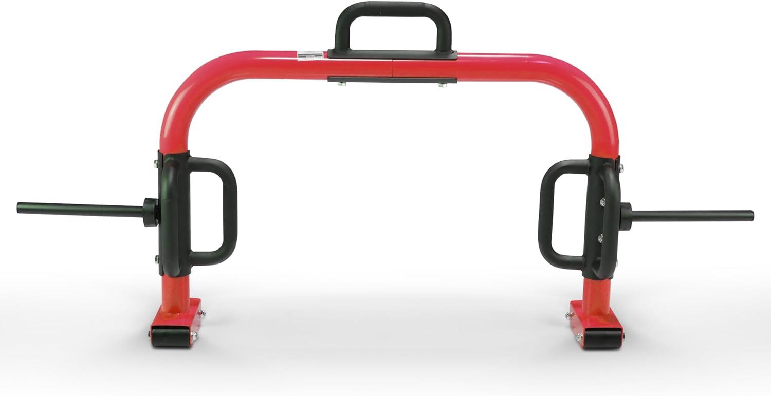 image:imageCAP Barbell Deluxe Open Trap Bar Hex amp Shrug Bar for Olympic amp Standard PlatesRed