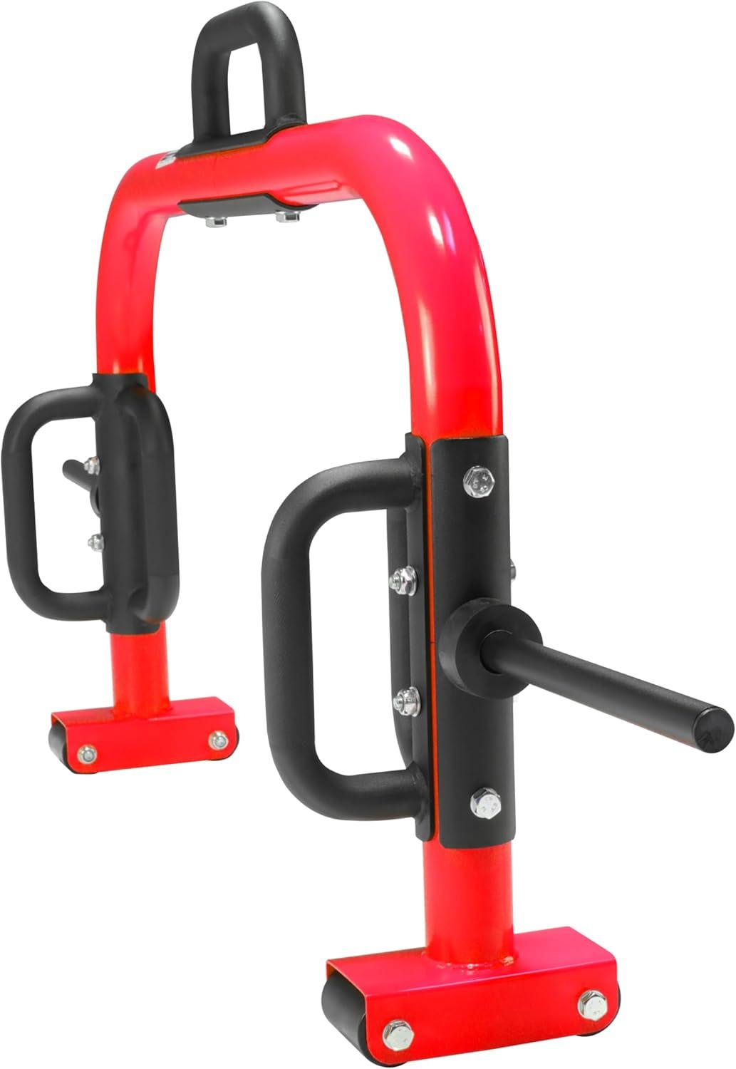 image:imageCAP Barbell Deluxe Open Trap Bar Hex amp Shrug Bar for Olympic amp Standard PlatesRed
