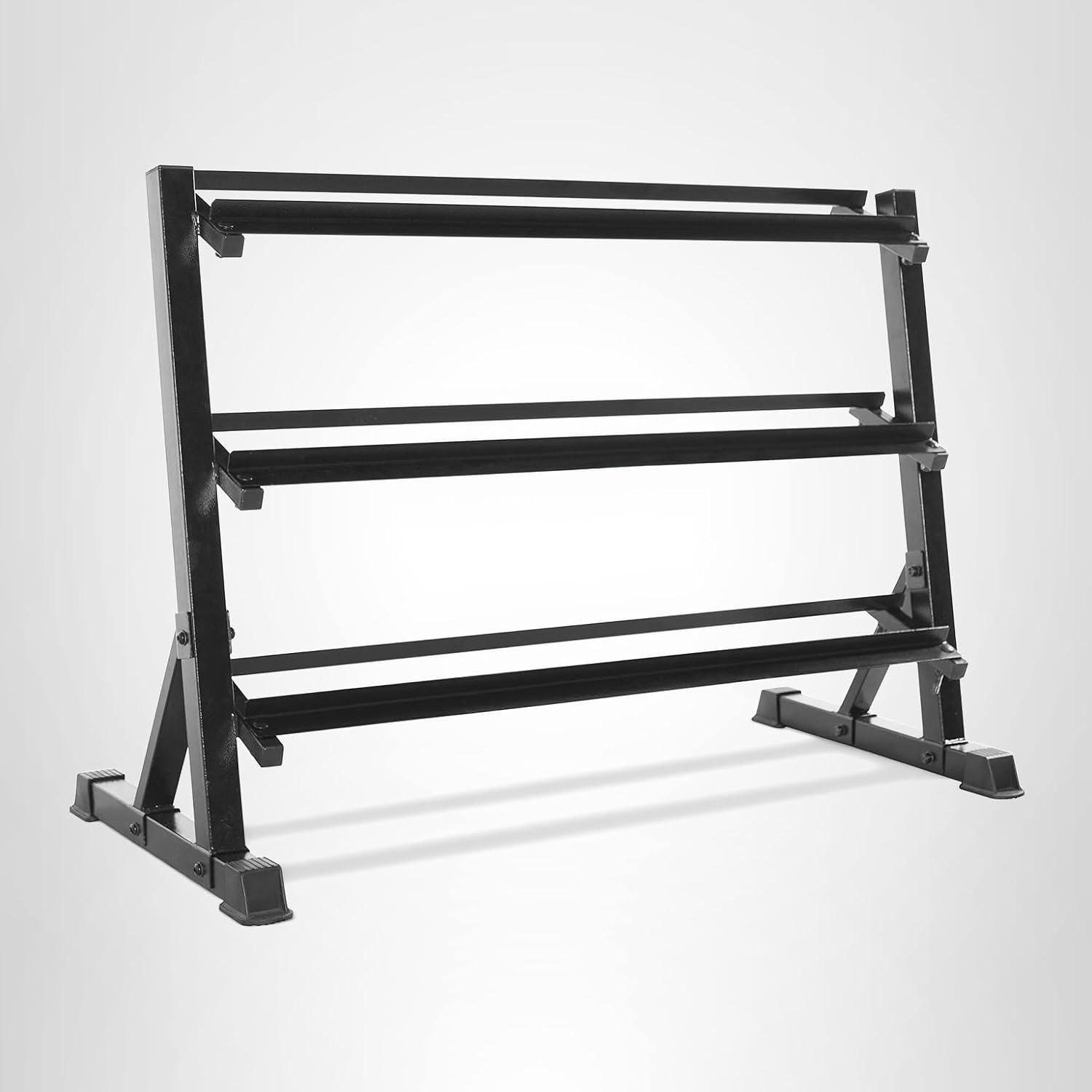 image:imageCAP Barbell Dumbbell Rack 550lb or 575lb Dumbbell Storage Multiple Options3Tier for 550LB
