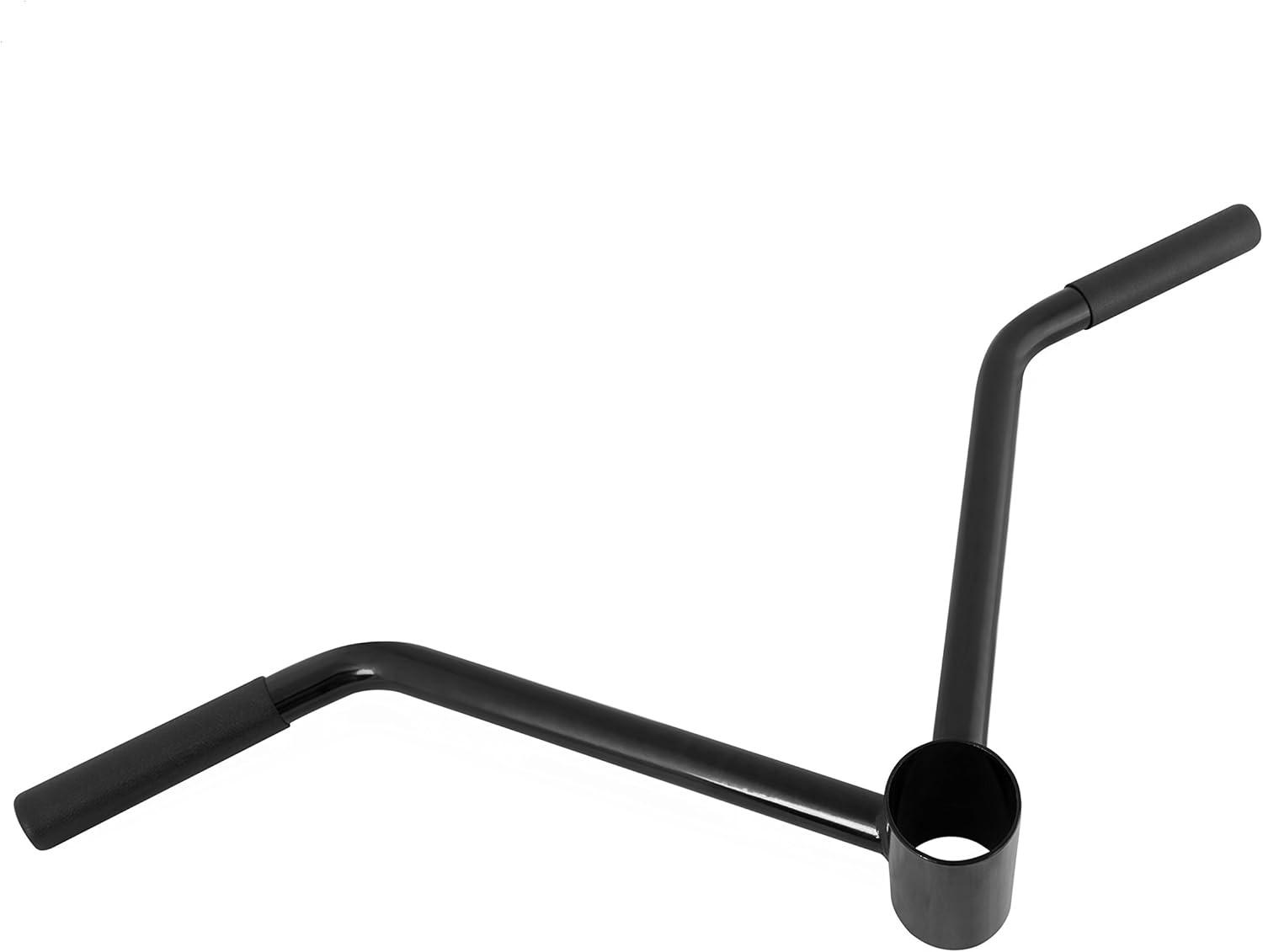 image:imageCAP Barbell Exercise Machine Attachments BlackPlate Post Insert and TBar Row Attachment
