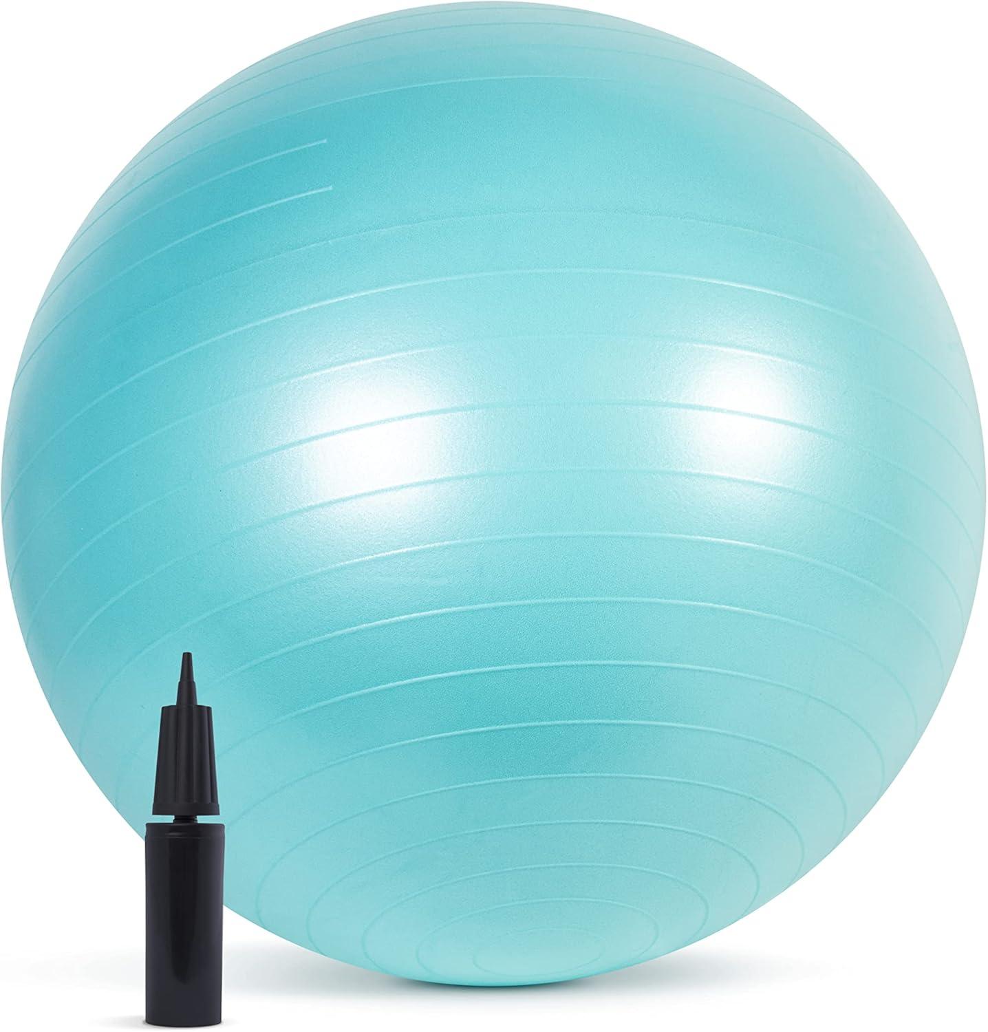 image:imageCAP Barbell Fitness Stability Ball Exercise Ball 65cm Teal