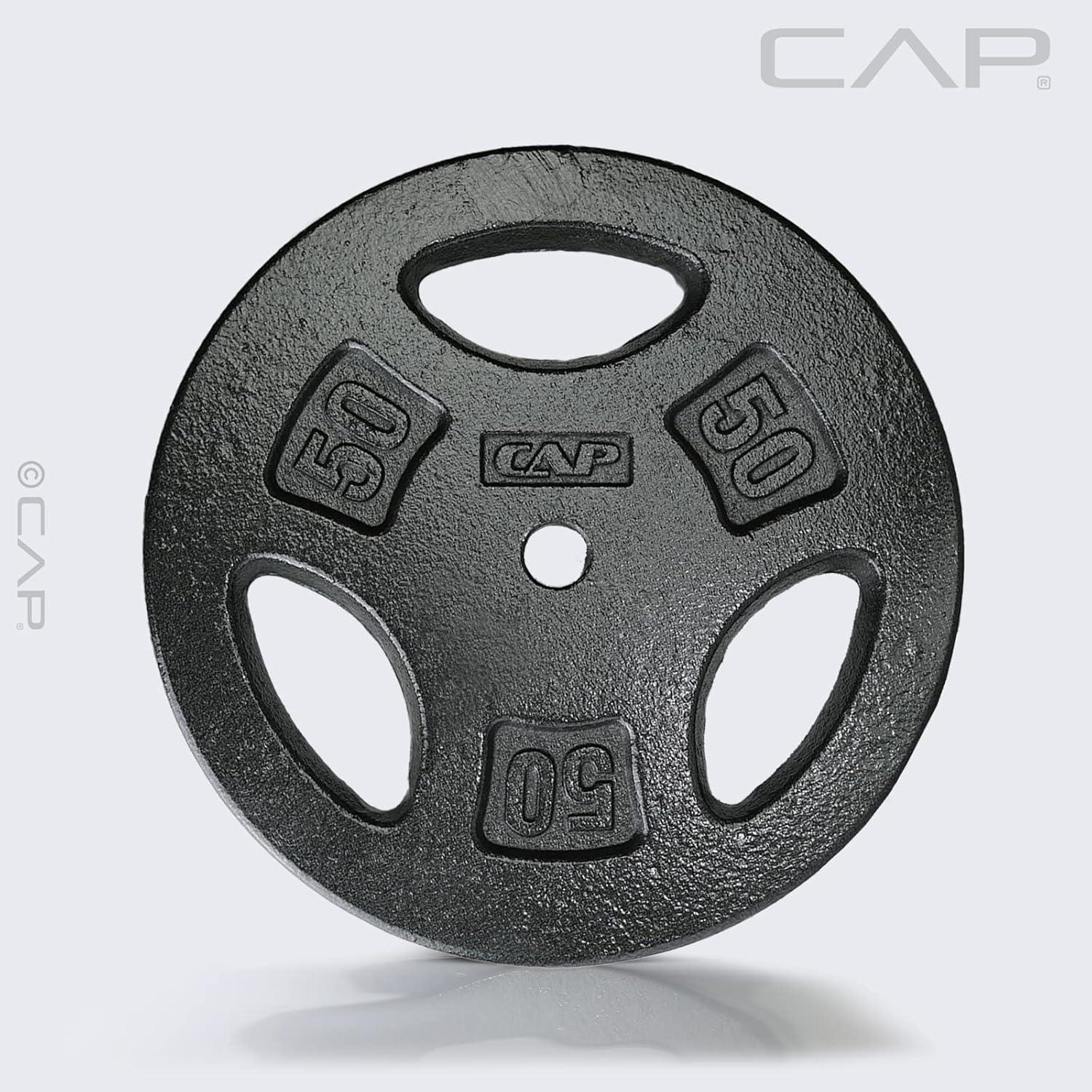 image:imageCAP Barbell Standard 1Inch Grip Weight PlatesBlack