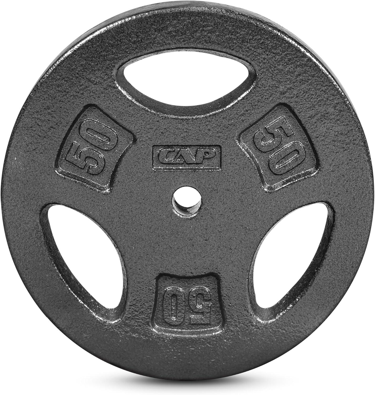 image:imageCAP Barbell Standard 1Inch Grip Weight PlatesBlack