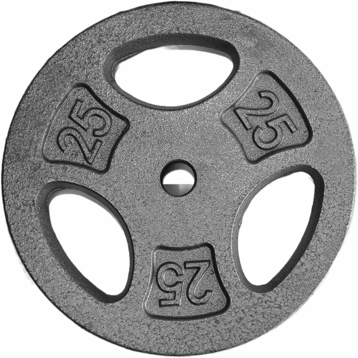 image:imageCAP Barbell Standard 1Inch Grip Weight PlatesGray