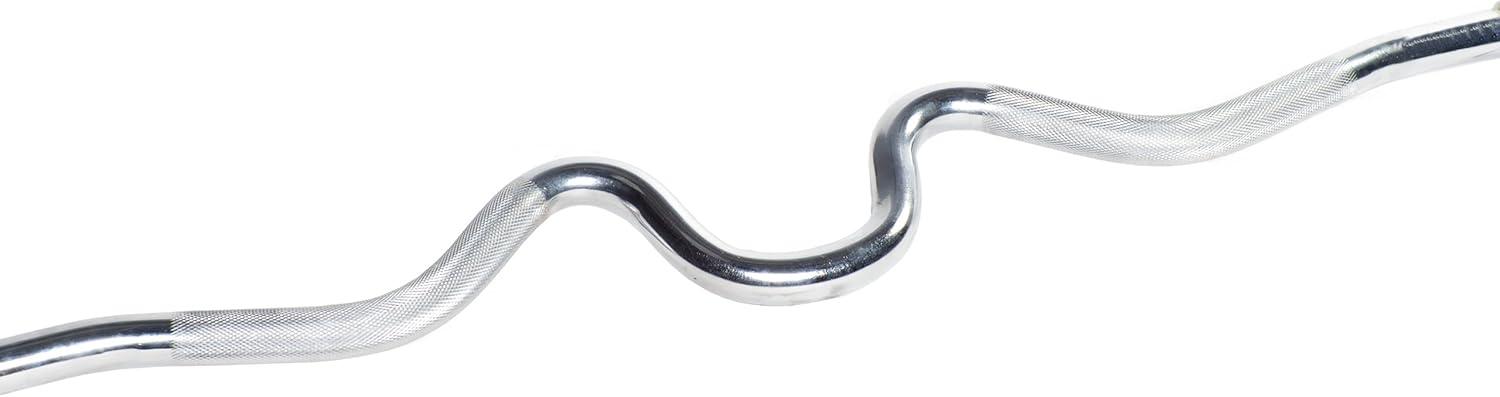 image:imageCAP Barbell Standard 1Inch Threaded Curl Bar with Collars